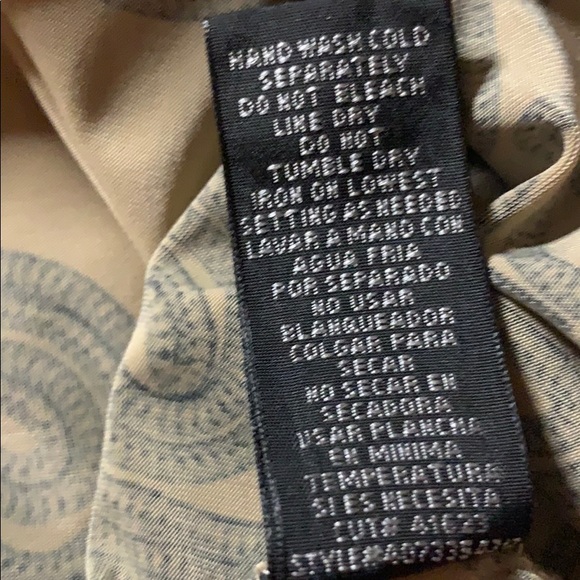 Rampage abstract cream and black blouse - Picture 7 of 8